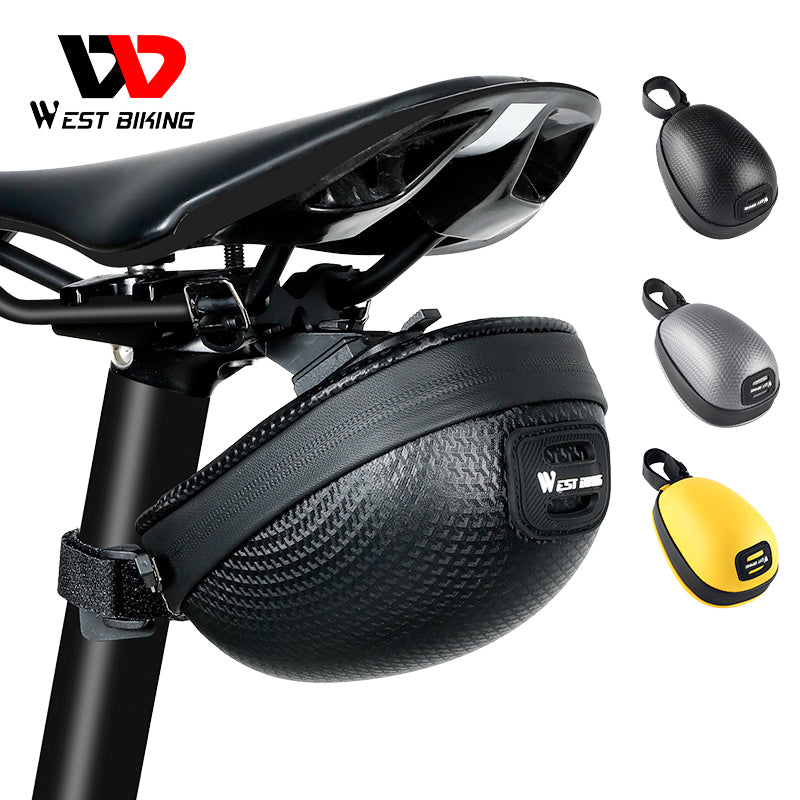 WEST RIDE ウエストライドCYCLIST PADD BAG IN BAG WEST BIKING Mini Portable Bike Saddle Bag Waterproof – WestBiking Shop