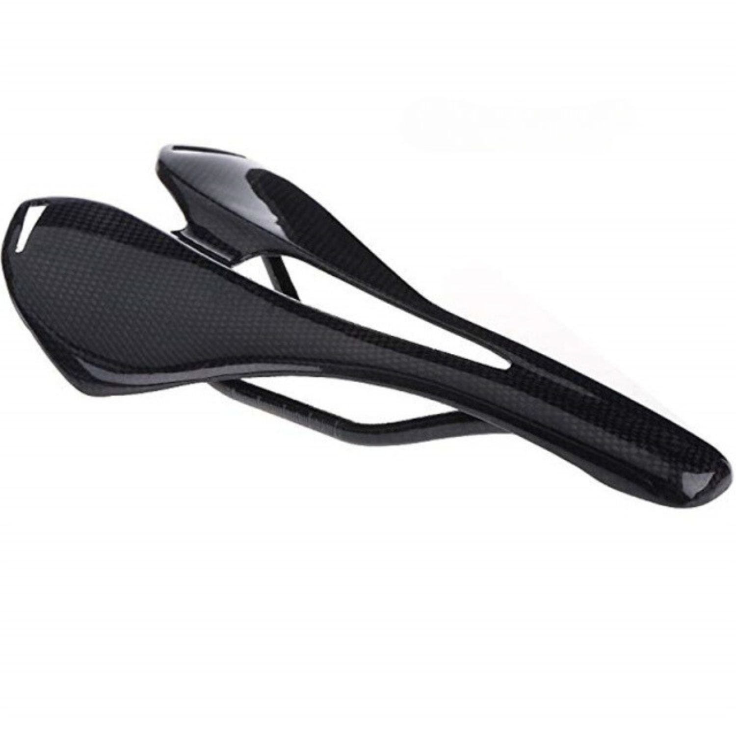 West Biking Supper Light 3K Carbon Fiber Road Bike Saddle