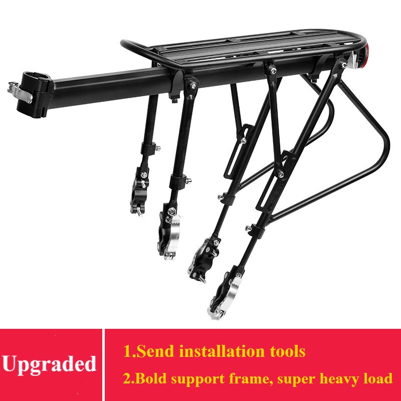 WEST BIKING Mountain Bike Luggage Carrier Quick Release Bicycle Cargo Rack 220.5 LB