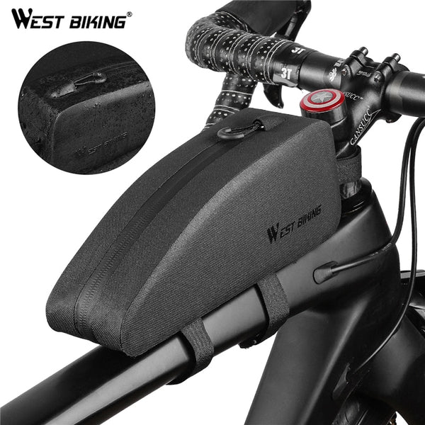 WEST BIKING™ Waterproof Cycling Top Front Tube Bag – WestBiking Shop