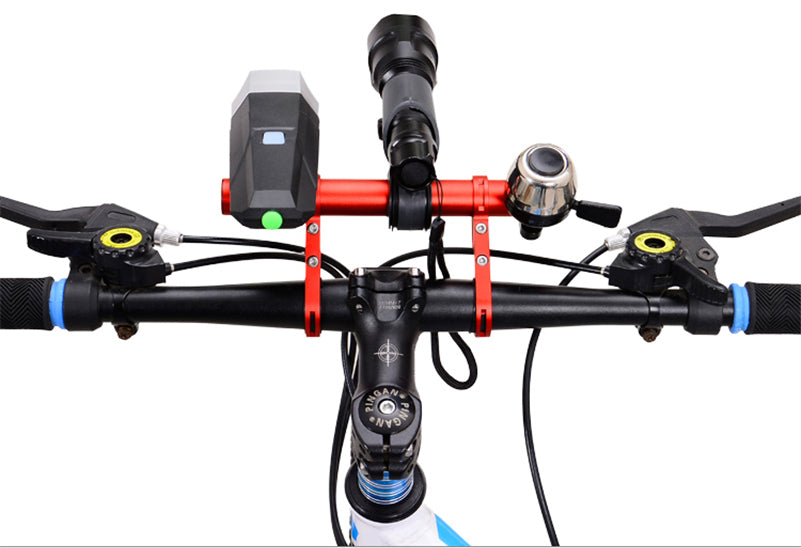 Bicycle Light Holder Handlebar Extender