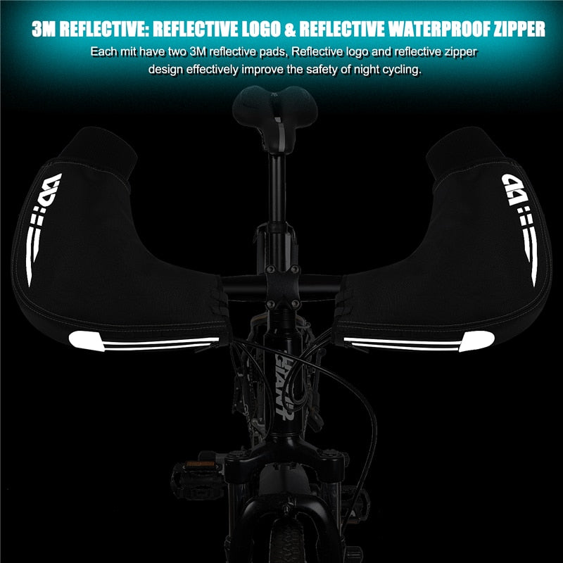 Winter MTB Bike Handlebar Gloves Cycling Men Women
