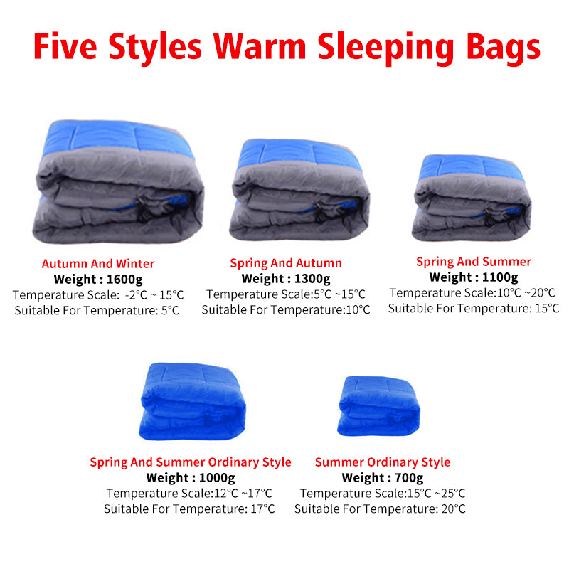 WEST BIKING 4 Season Camping Sleeping Bag