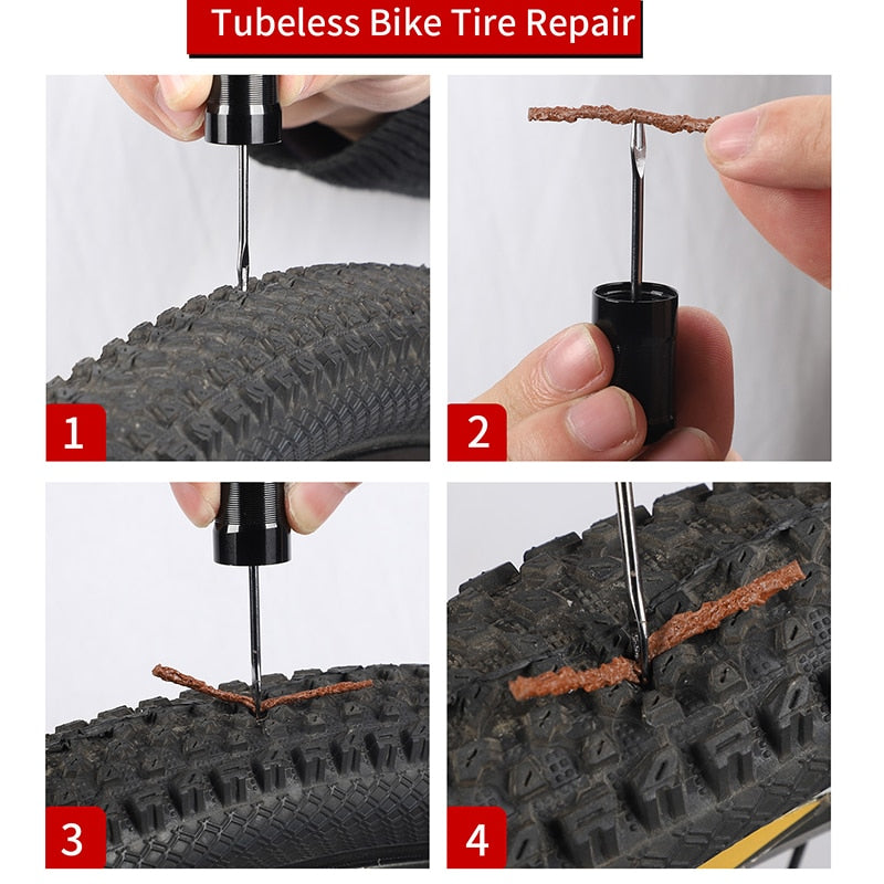 WEST BIKING™ 2 in 1 CO2 Pump & Tubeless Tire Repair Tool
