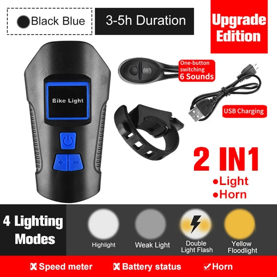 West biking™ Waterproof Bicycle Light USB Rechargeable