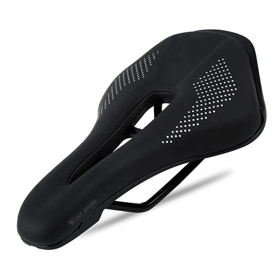 black Ultimate Comfy Bike Saddle 