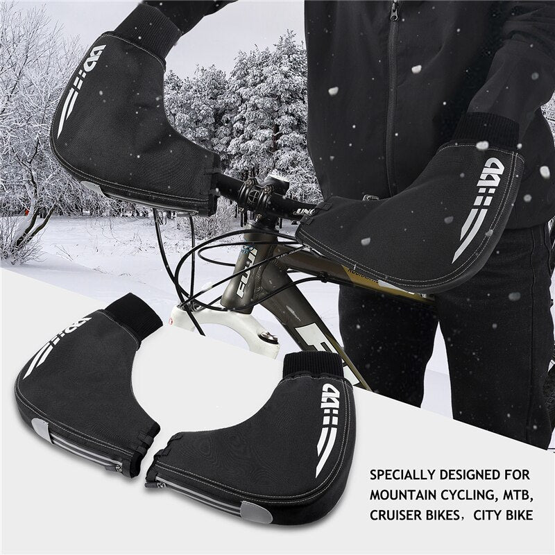 bicycle handlebar gloves West BIKING Winter MTB Bike Handlebar Gloves Cycling Men Women