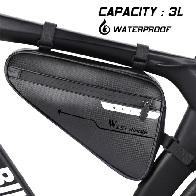 Rainproof Triangle Bike Bag