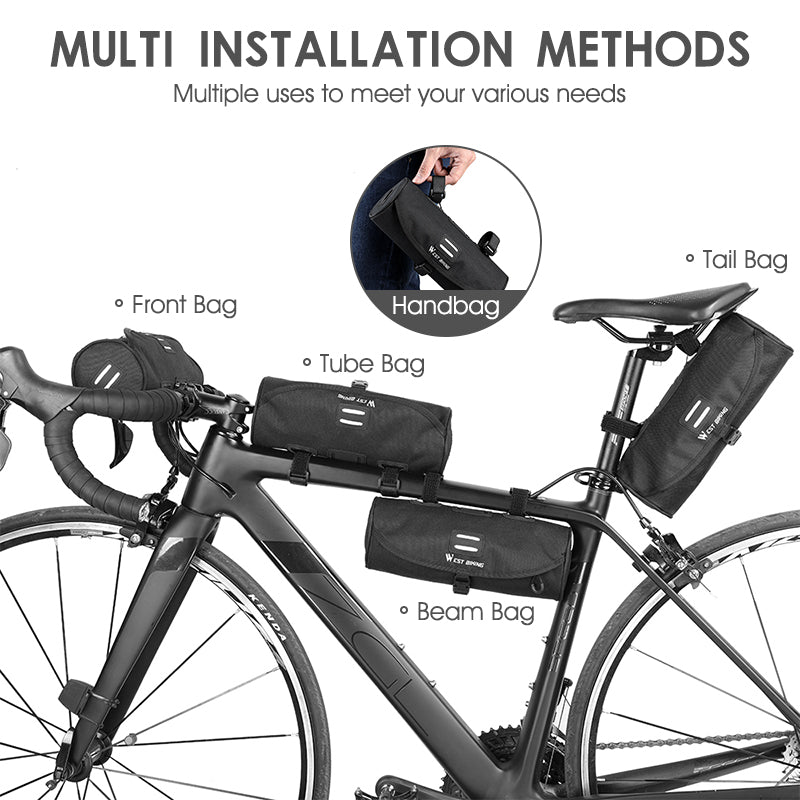 Multifunctional Bike Bag Scooter Electric Folding Bicycle Handlebar Bag