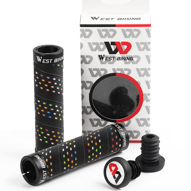 WEST BIKING Bicycle Grips Anti-skid Ergonomic MTB