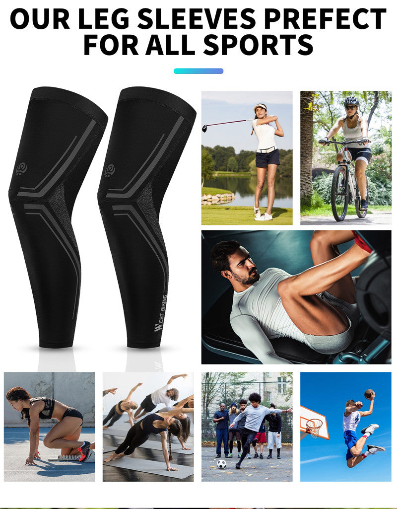 WEST BIKING Cycling Leg Warmers Men Women