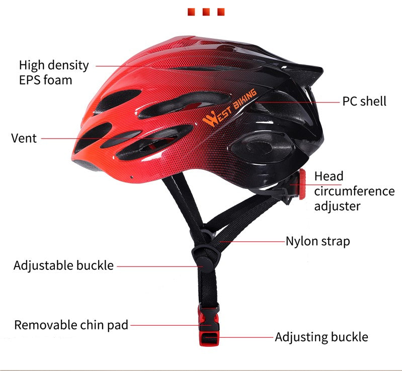  Ultralight Bike Helmet Adjustable