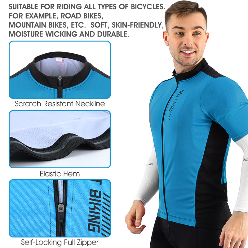 Summer Cycling Jersey Breathable Racing Sport Jersey