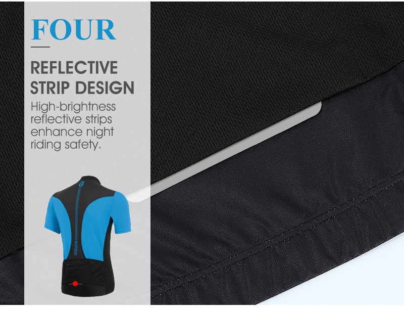 Summer Cycling Jersey Breathable Racing Sport Jersey