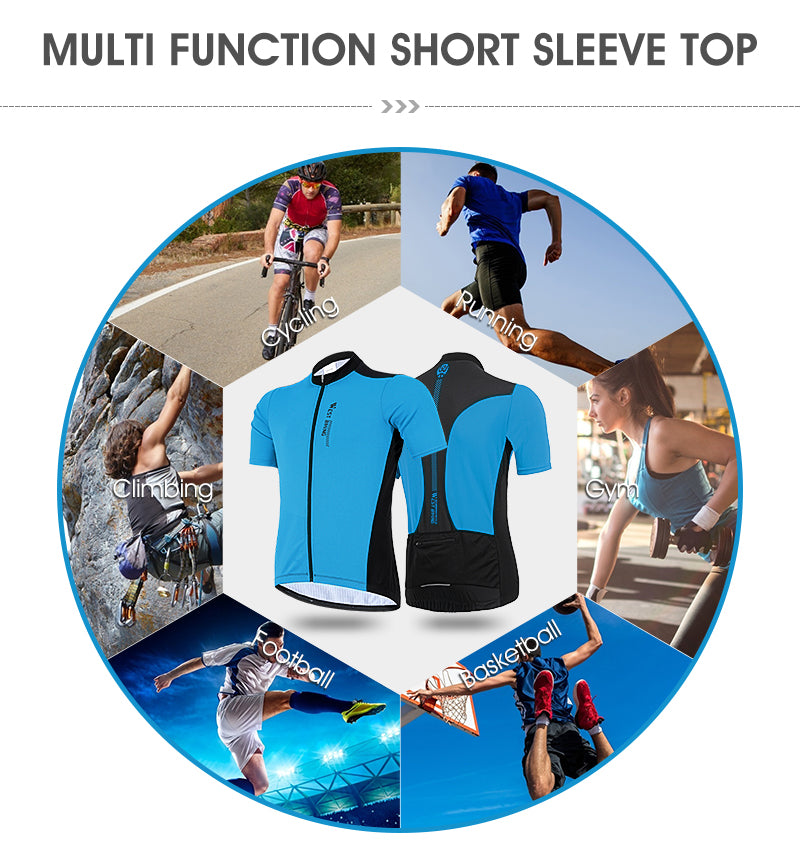 Summer Cycling Jersey Breathable Racing Sport Jersey