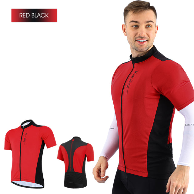 Summer Cycling Jersey Breathable Racing Sport Jersey