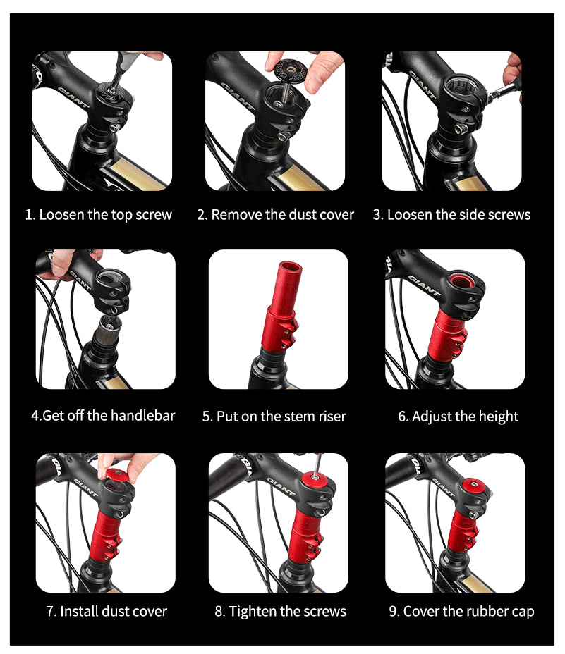 WEST BIKING Bicycle Stem Increased Control Tube – WestBiking Shop