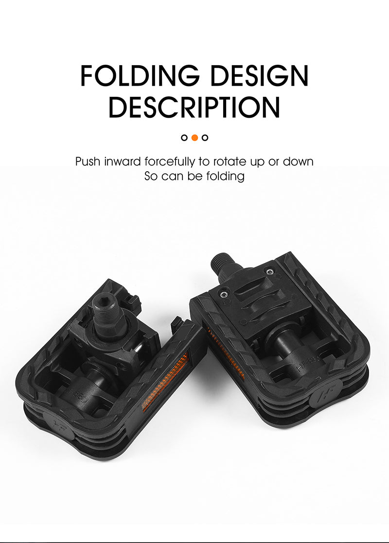 WEST BIKING 1 Pair HQ Portable MTB Bike Bicycle Pedals