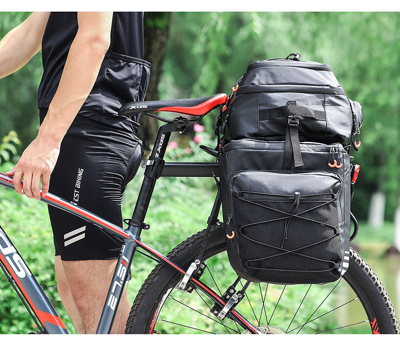 WEST BIKING Multifunctional Bike Bag Rear Seat Trunk Bag