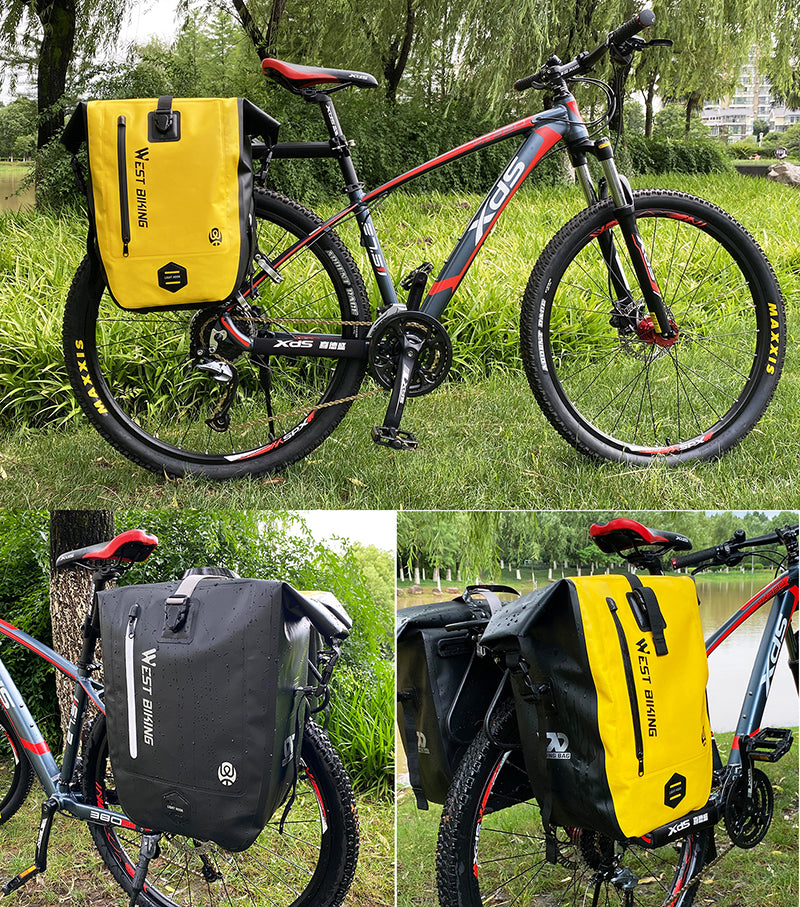 WEST BIKING Multifunctional Bike Bag Rear Seat Trunk Bag