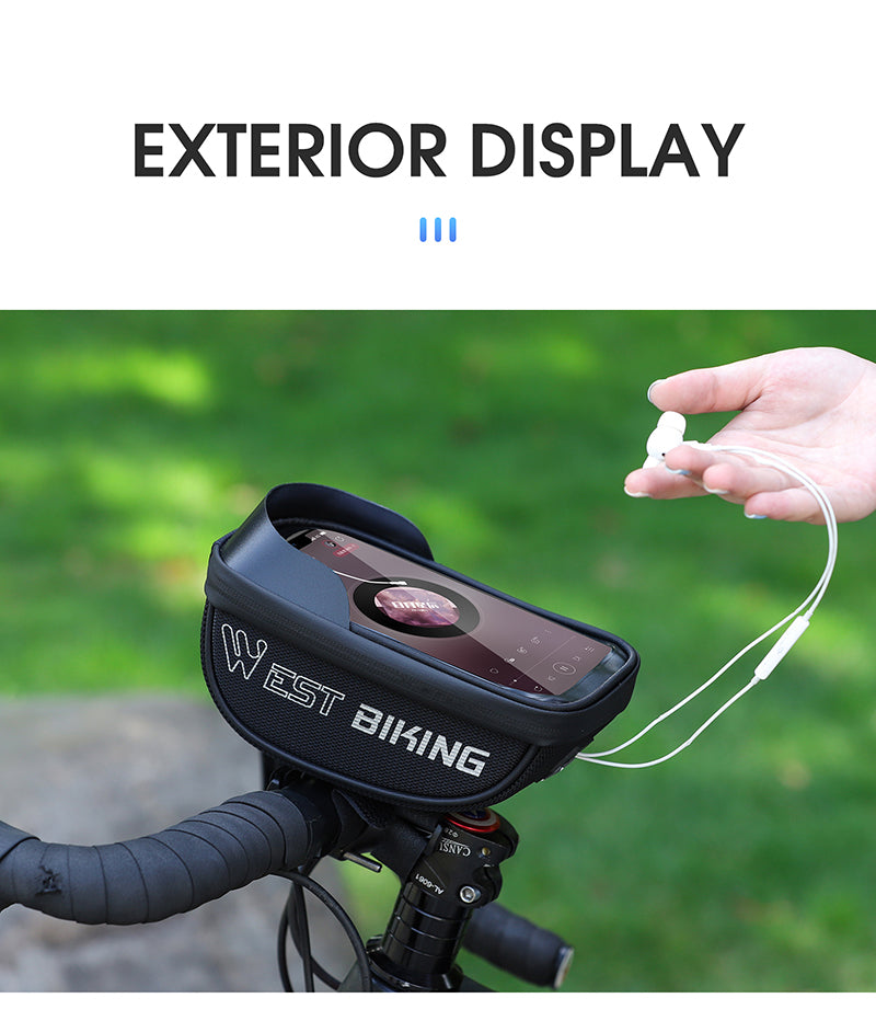 WEST BIKING Bicycle Bag Sensitive Touch Screen Bike Phone Bag