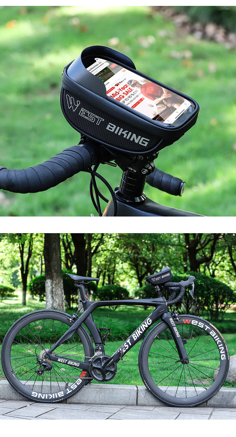 WEST BIKING Bicycle Bag Sensitive Touch Screen Bike Phone Bag