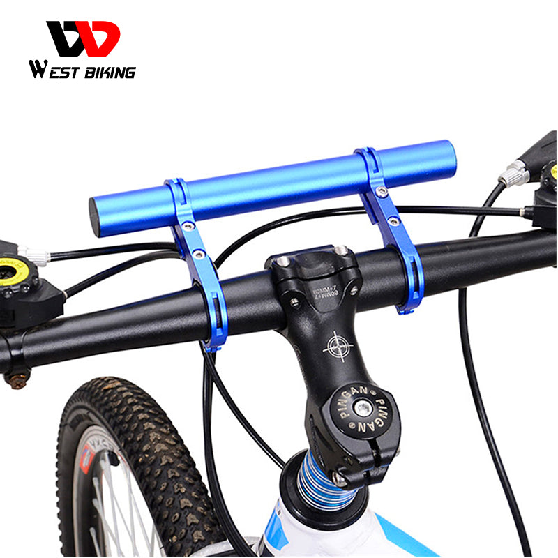 Bicycle Light Holder Handlebar Extender