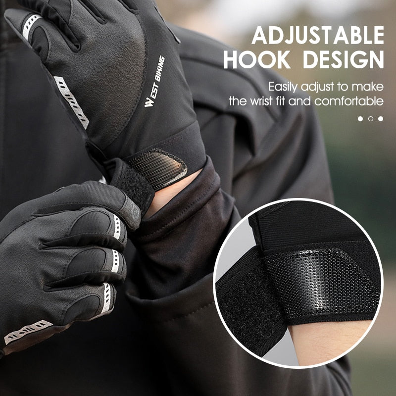 WEST BIKING Touch Screen Bike Cycling Gloves