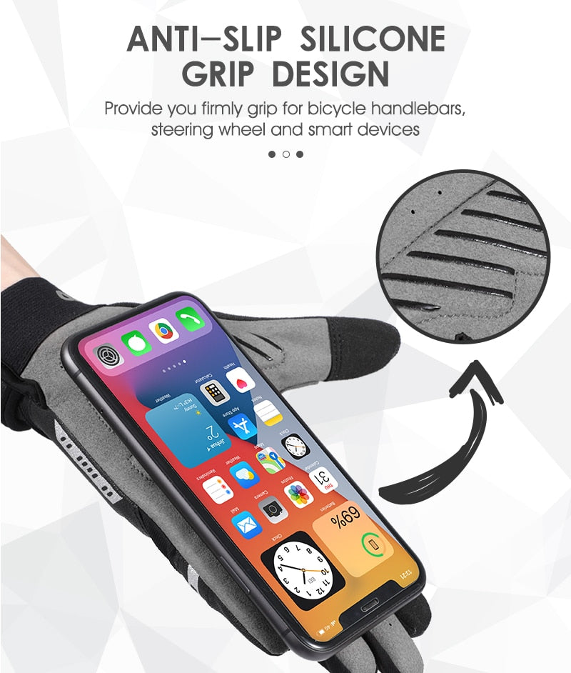 WEST BIKING Touch Screen Bike Cycling Gloves