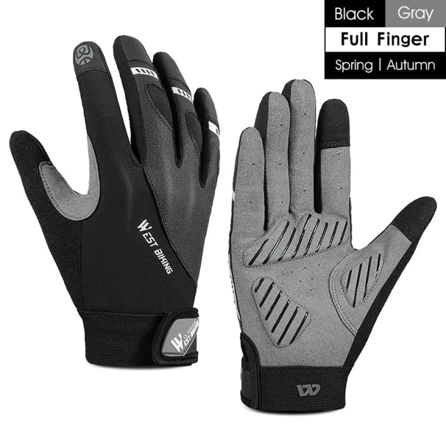 WEST BIKING Touch Screen Bike Cycling Gloves