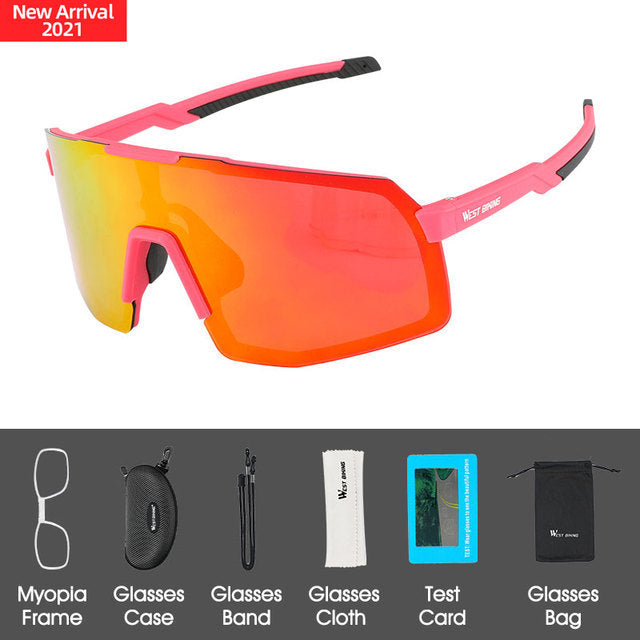 Sport Cycling Polarized Glasses Riding Goggles