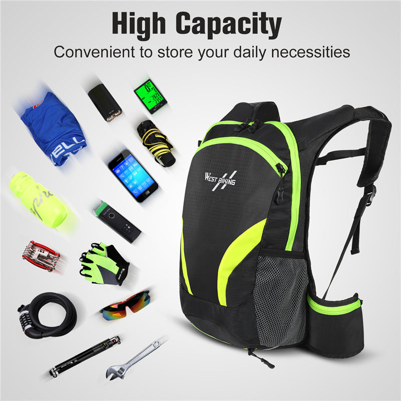 WEST BIKING 15L Bicycle Cycling Backpack Breathable