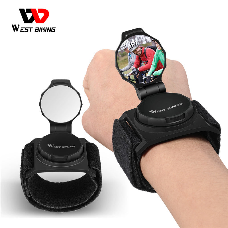 Bike Mirror Wrist Wear Armband Rear View Mirror