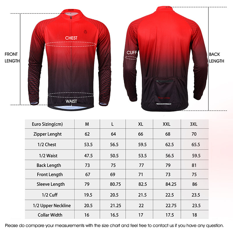 Cycling Jersey Long Sleeve