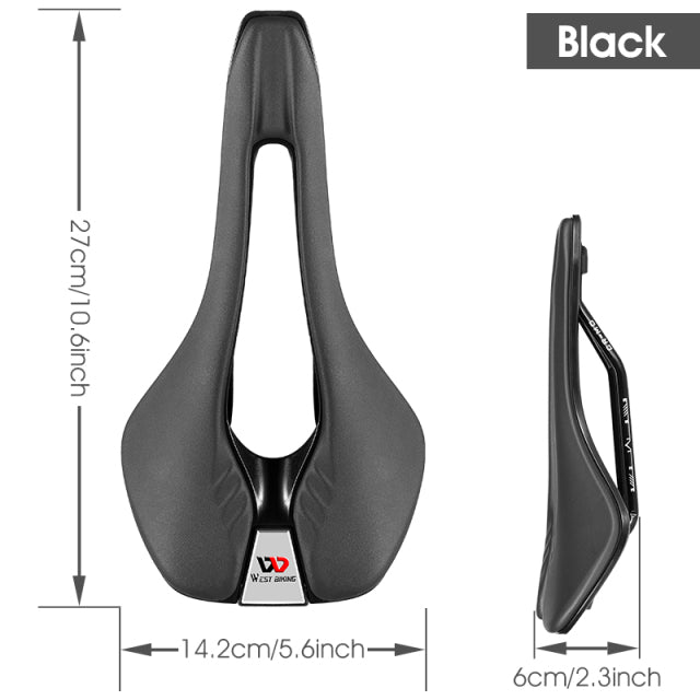 WEST BIKING Professional Road Bike Saddle Ultra Light