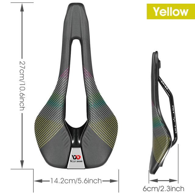  Nylon Fiber Leather Bicycle Saddle  Seat