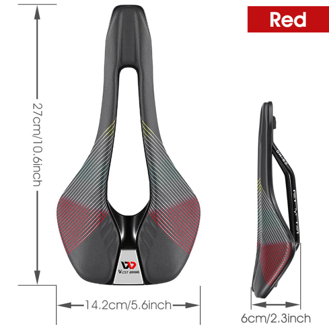 WEST BIKING Professional Road Bike Saddle Ultra Light