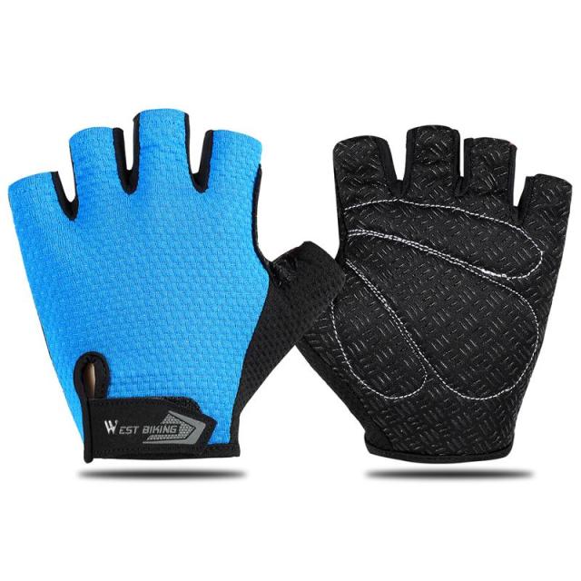 WEST BIKING Half Finger Cycling Gloves Anti Slip