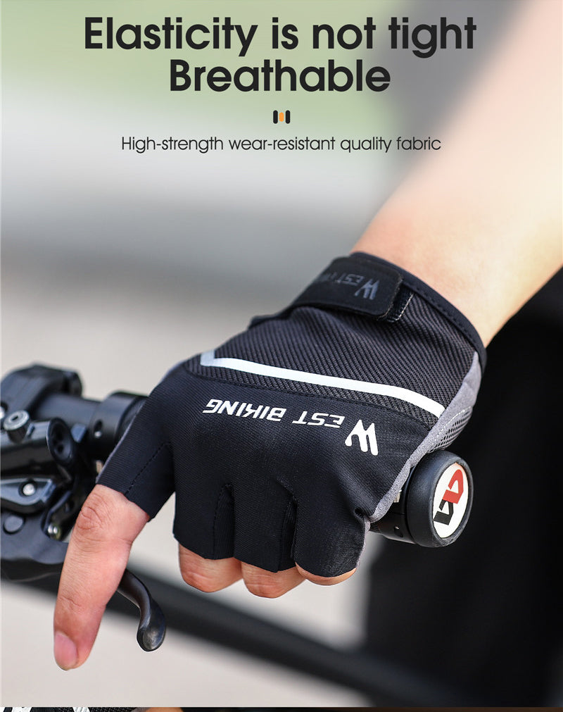 WEST BIKING Half Finger Cycling Gloves Shockproof