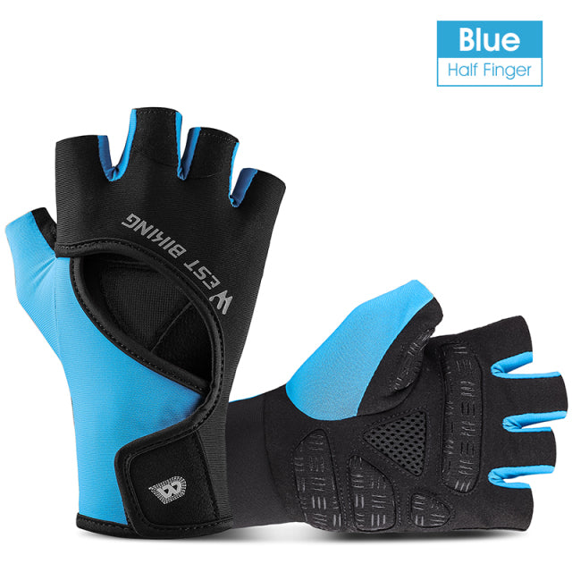 WEST BIKING Half Finger Cycling Gloves Shockproof