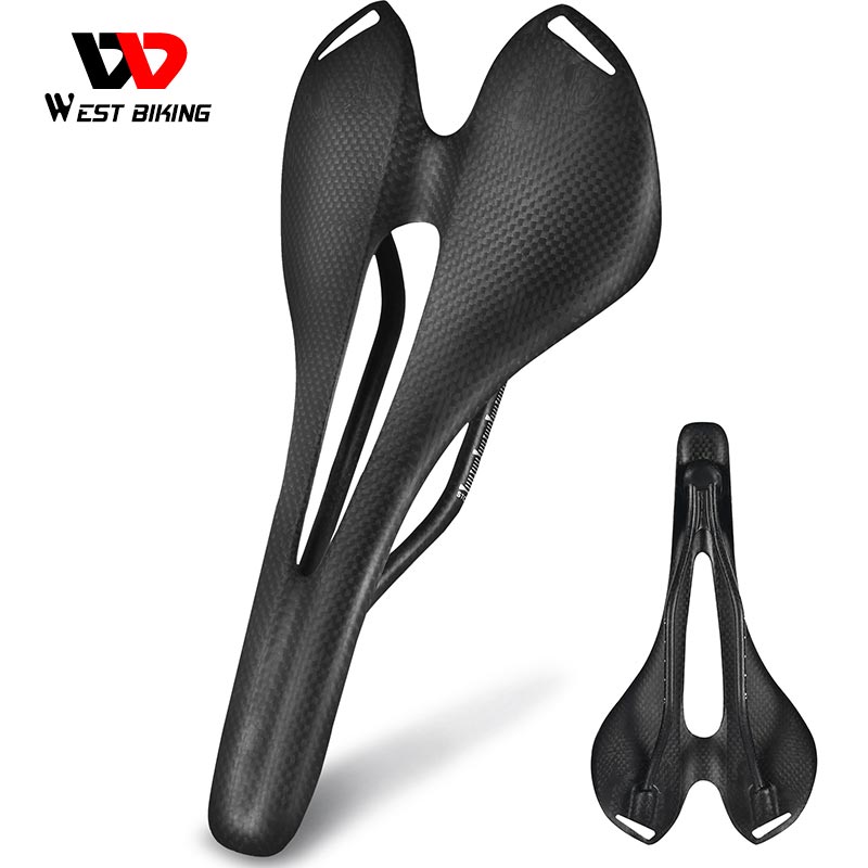 Ultralight 3K Full Carbon Fiber Bicycle Seat Matte Gloss