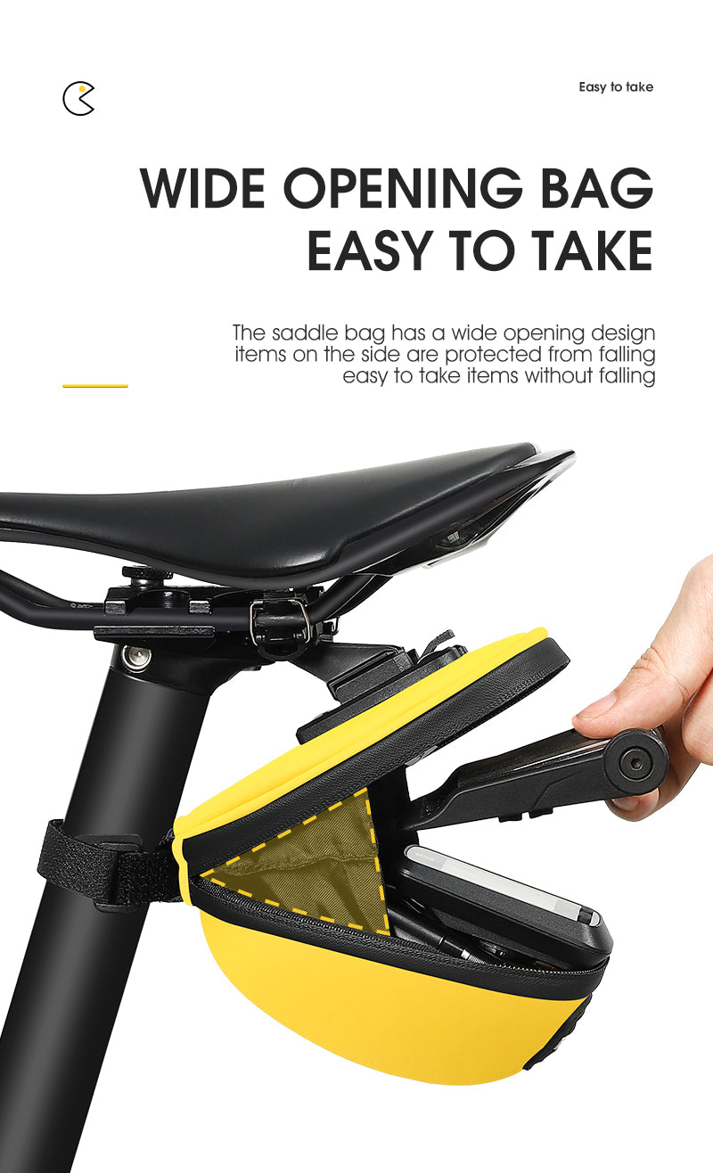  Mini Portable Bike Saddle Bag Waterproof