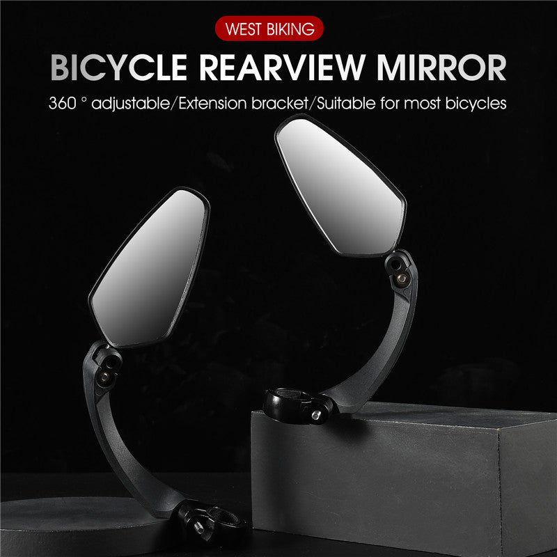 Universal Bicycle Rear View Mirror Wide Angle