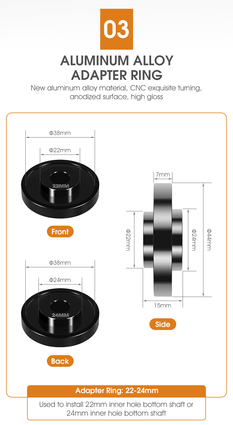 WEST BIKING Bicycle Bottom Bracket Bearing Remove Install Tool