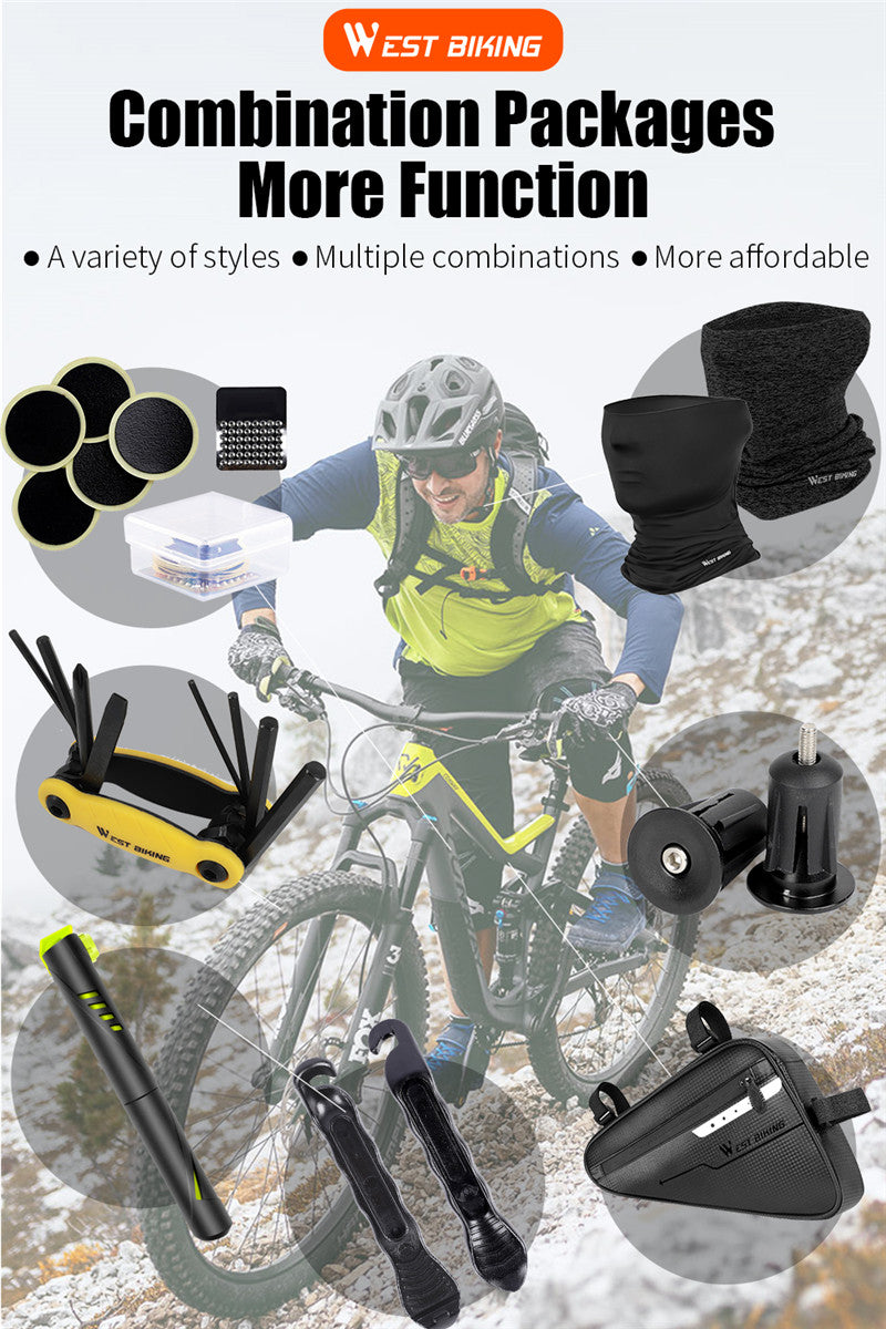 Bicycle Tools Kit Include Bike Pump Bag