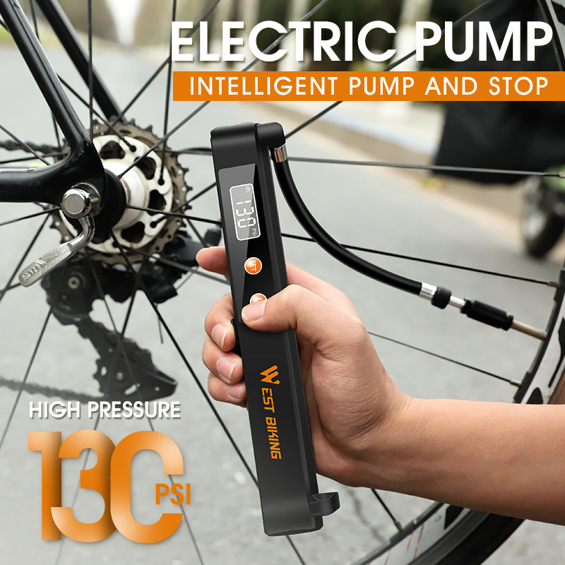 7.4V 1500mAh Electric Bicycle Pump Auto-stop