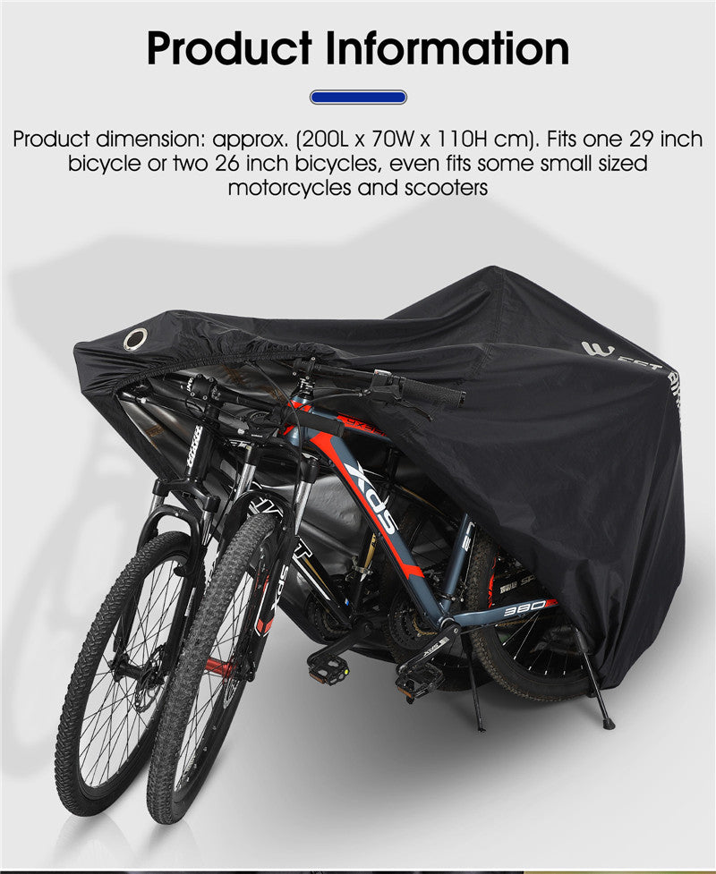 WEST BIKING Portable Bicycle Cover