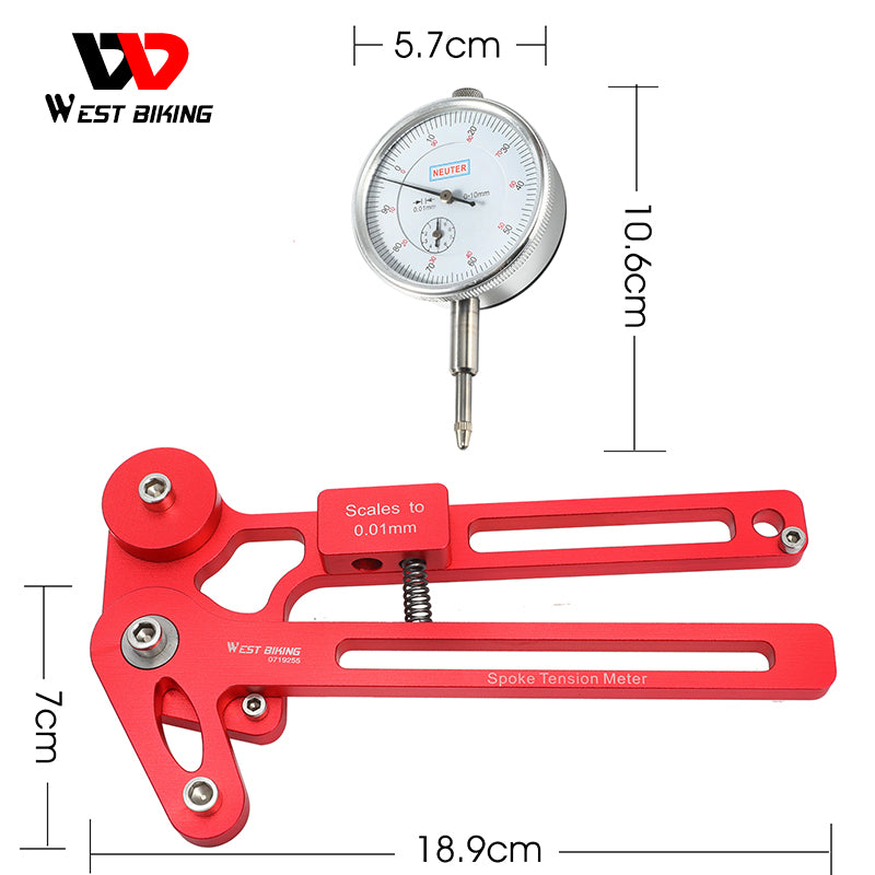 Bicycle Spoke Tension Tester Precision Spokes Checker