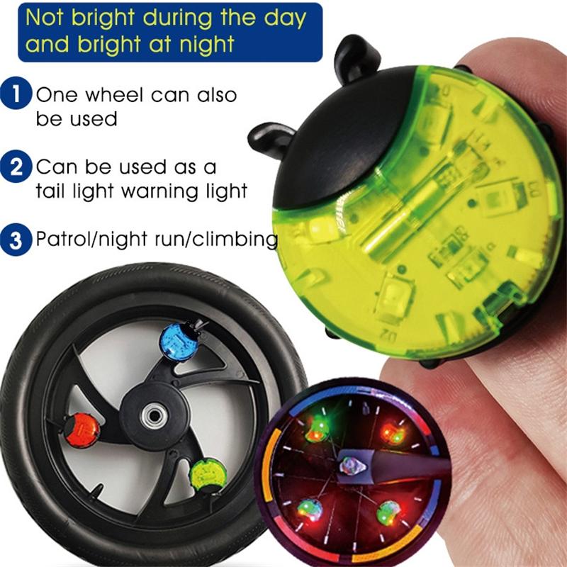 WEST BIKING Smart LED Bicycle Wheel Light Bike Front Tail