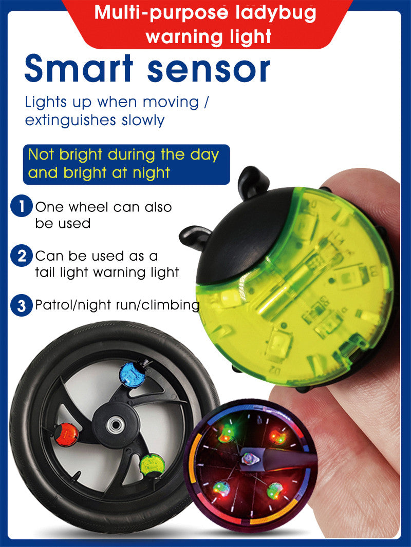 WEST BIKING Smart LED Bicycle Wheel Light Bike Front Tail